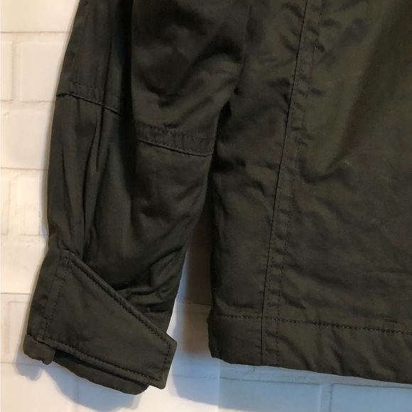 G-Star Raw Women's Utility Overshirt Dark Green Lined Zip Front Jacket XS - Picture 10 of 15